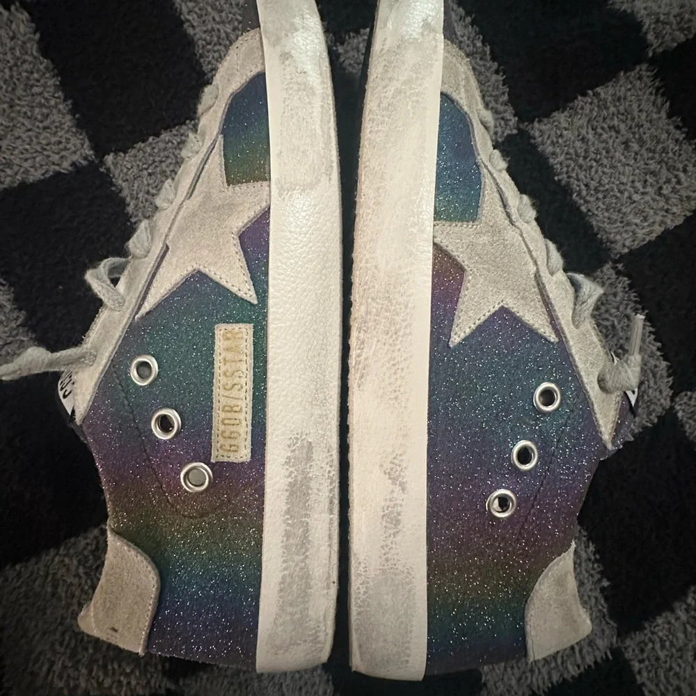 Golden Goose Matte Glitter Superstars size 37 - Picture 4 of 13